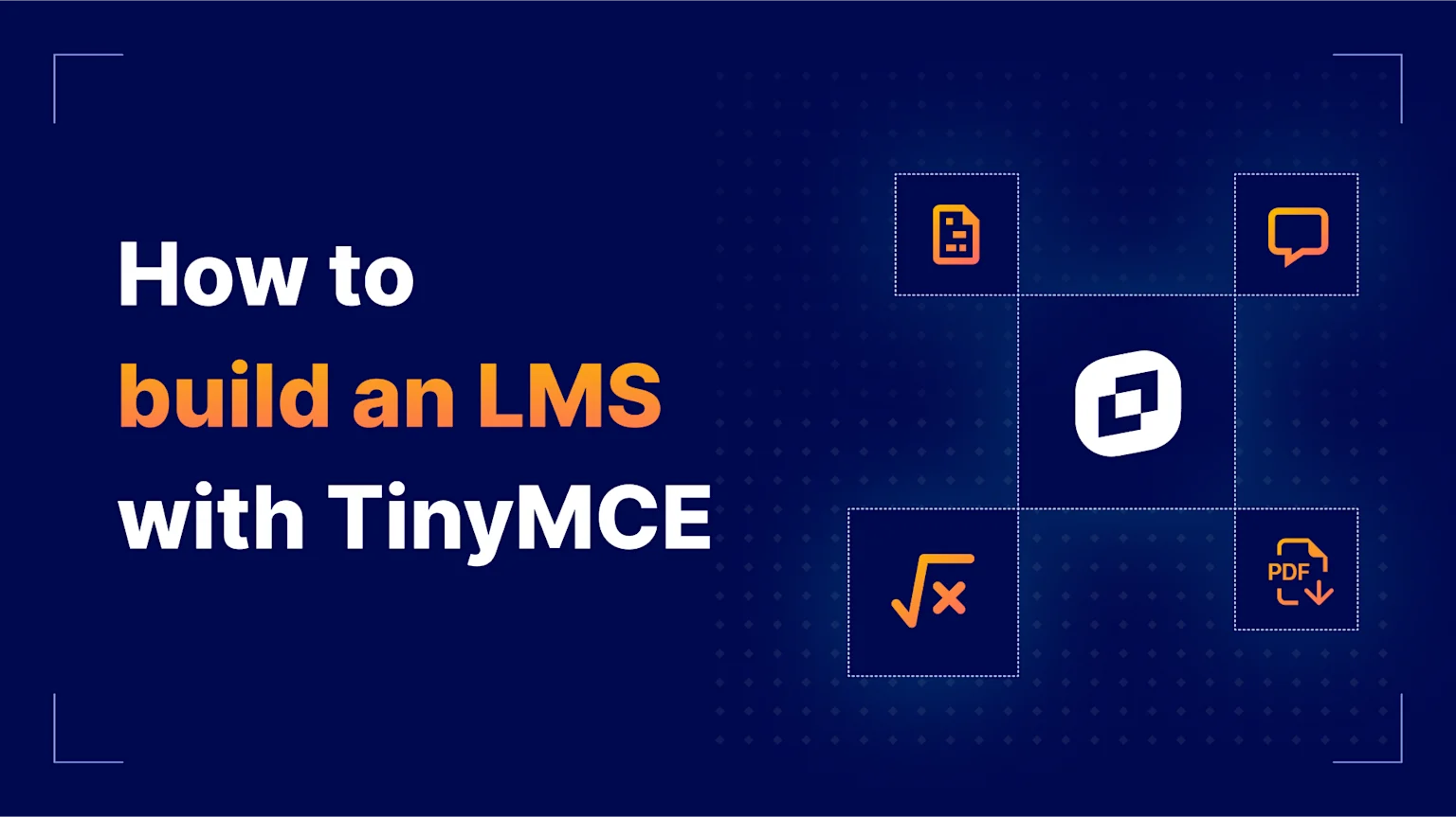 How to build an LMS with TinyMCE in Vue.js